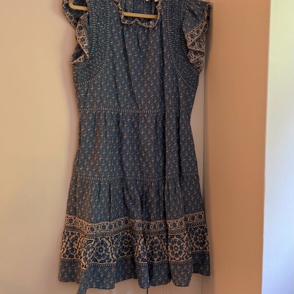Sea New York Stella Flutter Sleeve Dress Size Medium - Picture 2 of 4